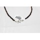 Certified Authentic Navajo .925 Sterling Silver Natural Turquoise Coral Native American Necklace 15998