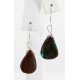 Drop Certified Authentic Navajo .925 Sterling Silver Hooks Natural Turquoise Native American Earrings  18072