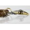 12kt Gold Filled .925 Sterling Silver Handmade Bear Certified Authentic Navajo Jasper Native American Necklace 24303