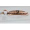 Handmade Certified Authentic Navajo Handstamped Real Handmade Copper Pendant Native American Necklace 16975-2