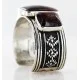 Collectable Handmade Navajo .925 Sterling Silver Signed Red Tigers Eye Native American Cuff Bracelet 12557 Collectable Handmade Navajo .925 Sterling Silver Signed Red Tigers Eye Native American Cuff Bracelet 12557