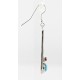 $180 Certified Authentic Navajo .925 Sterling Silver Natural Turquoise Coral Native American Earrings 18079-3