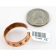 Handmade Certified Authentic Navajo Pure Copper Native American Ring  16980-15