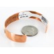 Handmade Horse Certified Authentic Navajo Pure .925 Sterling Silver Copper Native American Bracelet 12721-5