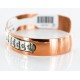 Handmade Horse Certified Authentic Navajo Pure .925 Sterling Silver Copper Native American Bracelet 12721-5