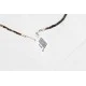 Navajo .925 Sterling Silver Graduated Melon Shell Turquoise and Amethyst Native American Necklace 25249-2 Navajo .925 Sterling Silver Graduated Melon Shell Turquoise and Amethyst Native American Necklace 25249-2