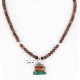 Handmade Certified Authentic Navajo .925 Sterling Silver Natural Spiny Oyster And Turquoise Native American Necklace 15926 Handmade Certified Authentic Navajo .925 Sterling Silver Natural Spiny Oyster And Turquoise Native American Necklace 15926