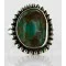 .925 Sterling Silver Handmade Navajo Natural Turquoise Native American Ring 16960-8