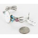Handmade Certified Authentic Navajo .925 Sterling Silver Native American Bracelet And White Howlite Purple Spiny Oyster 12423 Handmade Certified Authentic Navajo .925 Sterling Silver Native American Bracelet And White Howlite Purple Spiny Oyster 12423