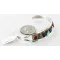 Petit Point Handmade Zuni .925 Sterling Silver Multicolor Turquoise Native American Bracelet 12665-00 Petit Point Handmade Zuni .925 Sterling Silver Multicolor Turquoise Native American Bracelet 12665-00