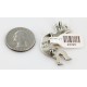 Certified Authentic Kokopelli Allison Manuelit Navajo .925 Sterling Silver Pin Pendant Native American Necklace 24329-0