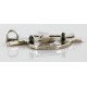 Certified Authentic Kokopelli Allison Manuelit Navajo .925 Sterling Silver Pin Pendant Native American Necklace 24329-0