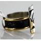 .925 Sterling Silver And 12kt Gold Filled HANDMADE Certified Authentic Navajo Native American Ring  12663-2