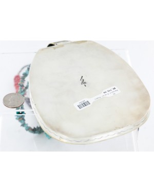 Certified Authentic Shadow Box Navajo .925 Sterling Silver 12kt Gold Filled Pendant Native American Necklace 24332