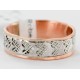 Handmade Certified Authentic by Navajo .925 Sterling Silver and Copper Native American Ring  16979-27