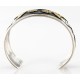 Handmade Certified Authentic Kokopelli Navajo .925 Sterling Silver and 12kt Gold Filled Set Native American Necklace and Bracelet 15870-12591
