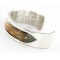 Darin Bill Bracelet Navajo Silver Gold Filled Darin Bill Bracelet Navajo Silver Gold Filled