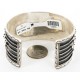 Certified Authentic Navajo .925 Sterling Silver Natural Coral Native American Bracelet 12295