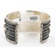 Certified Authentic Navajo .925 Sterling Silver Natural Coral Native American Bracelet 12295