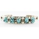 Handmade Certified Authentic Navajo .925 Sterling Silver Natural Turquoise Native American Bracelet 12755-4