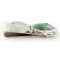 Vintage Style OLD Buffalo Coin Navajo .925 Sterling Silver and Nickel Natural Turquoise Native American Money Clip 11248-1