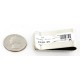 Handmade Certified Authentic Nickel Natural Turquoise Native American Money Clip 11237