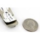 Handmade Certified Authentic Signed Zuni Nickel Natural Turquoise Nuggets Native American Money Clip 11246