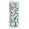 Handmade Signed Zuni Nickel Natural Turquoise Nuggets Native American Money Clip 11246