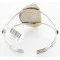 Handmade Navajo .925 Sterling Silver Natural Turquoise Native American Bracelet 12756-1 Handmade Navajo .925 Sterling Silver Natural Turquoise Native American Bracelet 12756-1