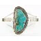 Handmade Navajo .925 Sterling Silver Natural Turquoise Native American Bracelet 12756-1 Handmade Navajo .925 Sterling Silver Natural Turquoise Native American Bracelet 12756-1