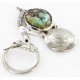 Vintage Style OLD Buffalo Coin Certified Authentic Navajo .925 Sterling Silver Natural Turquoise Native American Keychain 10327