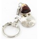 Vintage Style OLD Buffalo Coin Certified Authentic Navajo .925 Sterling Silver Spiny Oyster Native American Keychain 10327-0 Vintage Style OLD Buffalo Coin Certified Authentic Navajo .925 Sterling Silver Spiny Oyster Native American Keychain 10327-0
