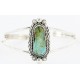 Handmade Certified Authentic Navajo .925 Sterling Silver Natural Turquoise Native American Bracelet 12767