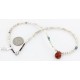 Certified Authentic Navajo .925 Sterling Silver Natural Jasper and White Howlite Native American Necklace 25232-3 Certified Authentic Navajo .925 Sterling Silver Natural Jasper and White Howlite Native American Necklace 25232-3