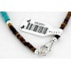 Handmade Certified Authentic Navajo .925 Sterling Silver Natural Turquoise Native American Necklace 15082 Handmade Certified Authentic Navajo .925 Sterling Silver Natural Turquoise Native American Necklace 15082
