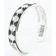 .925 Sterling Silver Handmade Navajo Native American Bracelet 12536