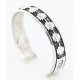 .925 Sterling Silver Handmade Certified Authentic Navajo Native American Bracelet 12536