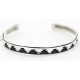 .925 Sterling Silver Handmade Mountain Certified Authentic Navajo Native American Bracelet 12534