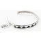 .925 Sterling Silver Handmade Mountain Navajo Native American Bracelet 12534 .925 Sterling Silver Handmade Mountain Navajo Native American Bracelet 12534