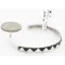 .925 Sterling Silver Handmade Mountain Navajo Native American Bracelet 12534 .925 Sterling Silver Handmade Mountain Navajo Native American Bracelet 12534