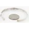 .925 Sterling Silver Handmade Mountain Navajo Native American Bracelet 12534 .925 Sterling Silver Handmade Mountain Navajo Native American Bracelet 12534