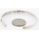 .925 Sterling Silver Handmade Mountain Certified Authentic Navajo Native American Bracelet 12534