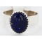 .925 Sterling Silver Handmade Navajo Lapis Native American Ring 12642-000
