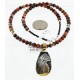 12kt Gold Filled And .925 Sterling Silver Handmade Chief Head Certified Authentic Navajo Native American Necklace 24328-7