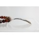 12kt Gold Filled And .925 Sterling Silver Handmade Chief Head Certified Authentic Navajo Native American Necklace 24328-7