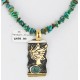 .925 Sterling Silver And 12kt Gold Filled Handmade Butterfly Certified Authentic Navajo Turquoise Native American Necklace 24346-5 .925 Sterling Silver And 12kt Gold Filled Handmade Butterfly Certified Authentic Navajo Turquoise Native American Necklace 24346-5
