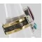 .925 Sterling Silver And 12kt Gold Filled Handmade Navajo Turquoise, Sugilite Native American Ring 12691-3