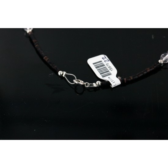 Vintage Style OLD Buffalo Coin 1935 Certified Authentic Navajo .925 Sterling Silver LAPIS Native American Necklace 15928-1
