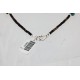 .925 Sterling Silver and 12kt Gold Filled Handmade Eye Certified Authentic Navajo Turquoise Native American Necklace 24303-9