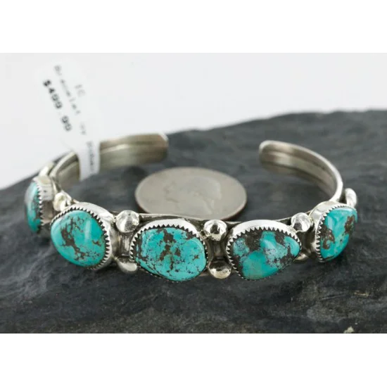 Navajo .925 Sterling Silver Turquoise 12714 Navajo .925 Sterling Silver Turquoise 12714